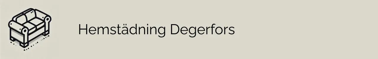 Hemstädning Degerfors