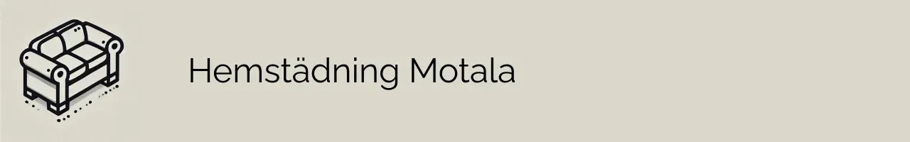 Hemstädning Motala