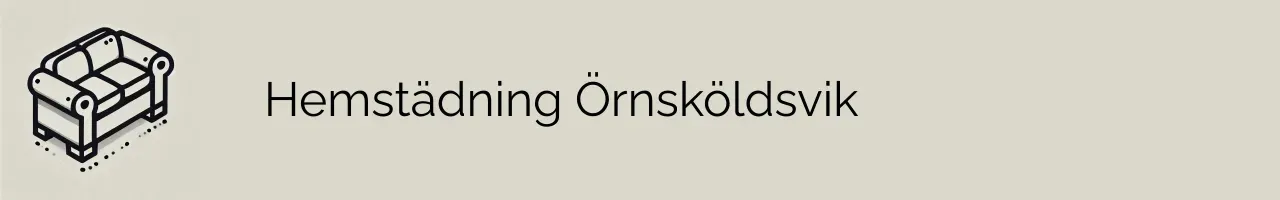 Hemstädning Örnsköldsvik